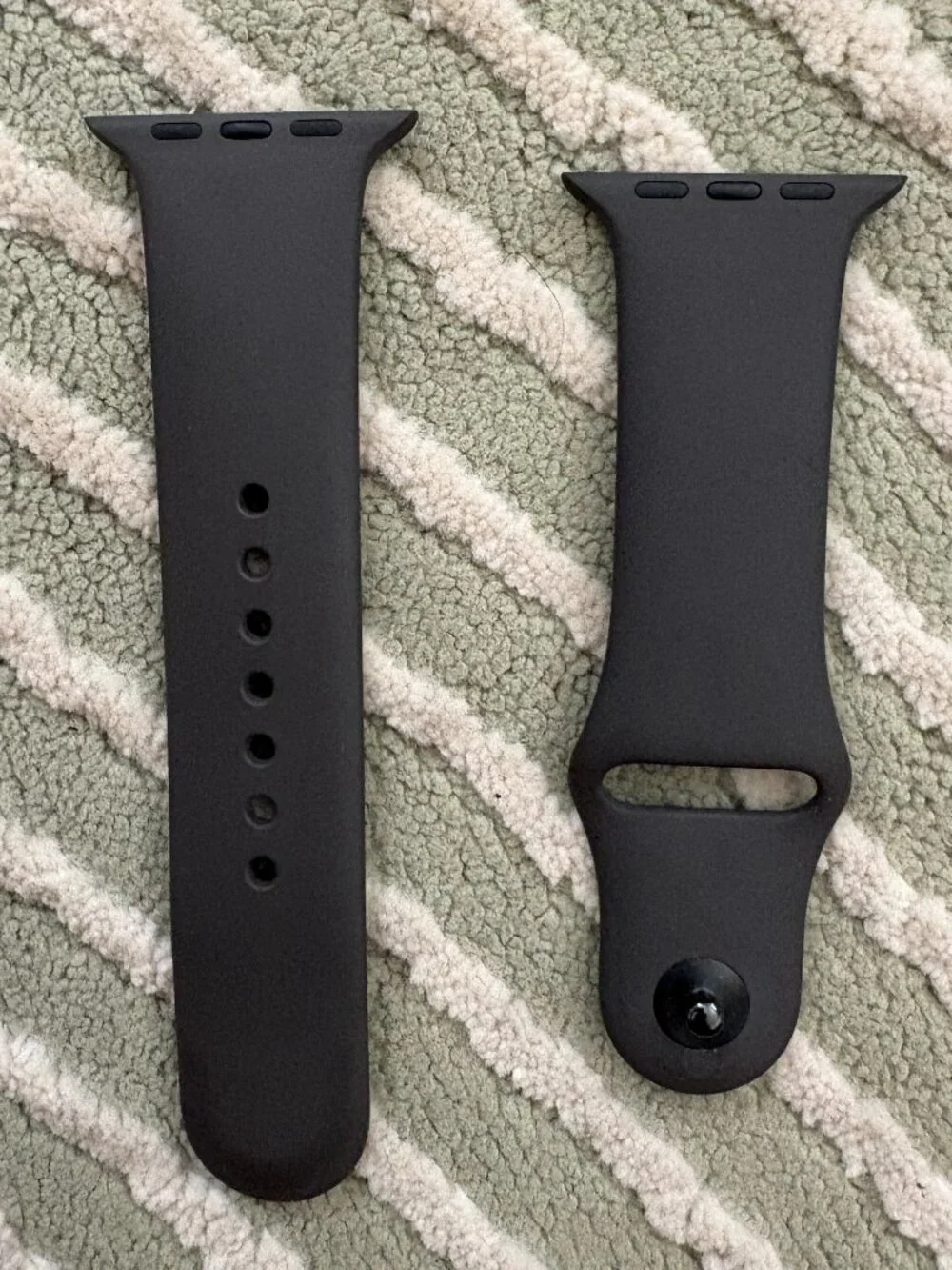 Brand New! Official Apple Watch Sport Band - Matte Black 42mm (S/M)